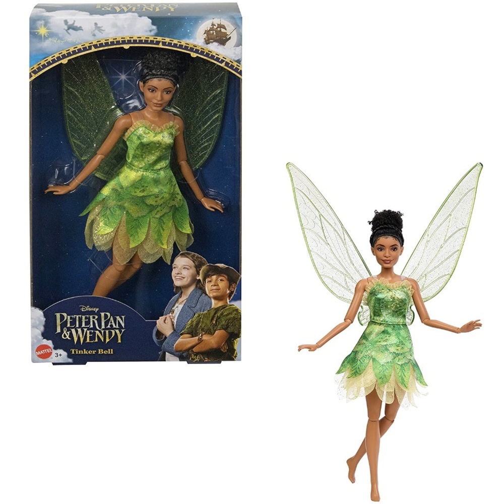 TINKER BELL FAIRY DOLL YARA SHAHIDI DISNEY PETER PAN MATTEL BARBIE NEW SOLD OUT